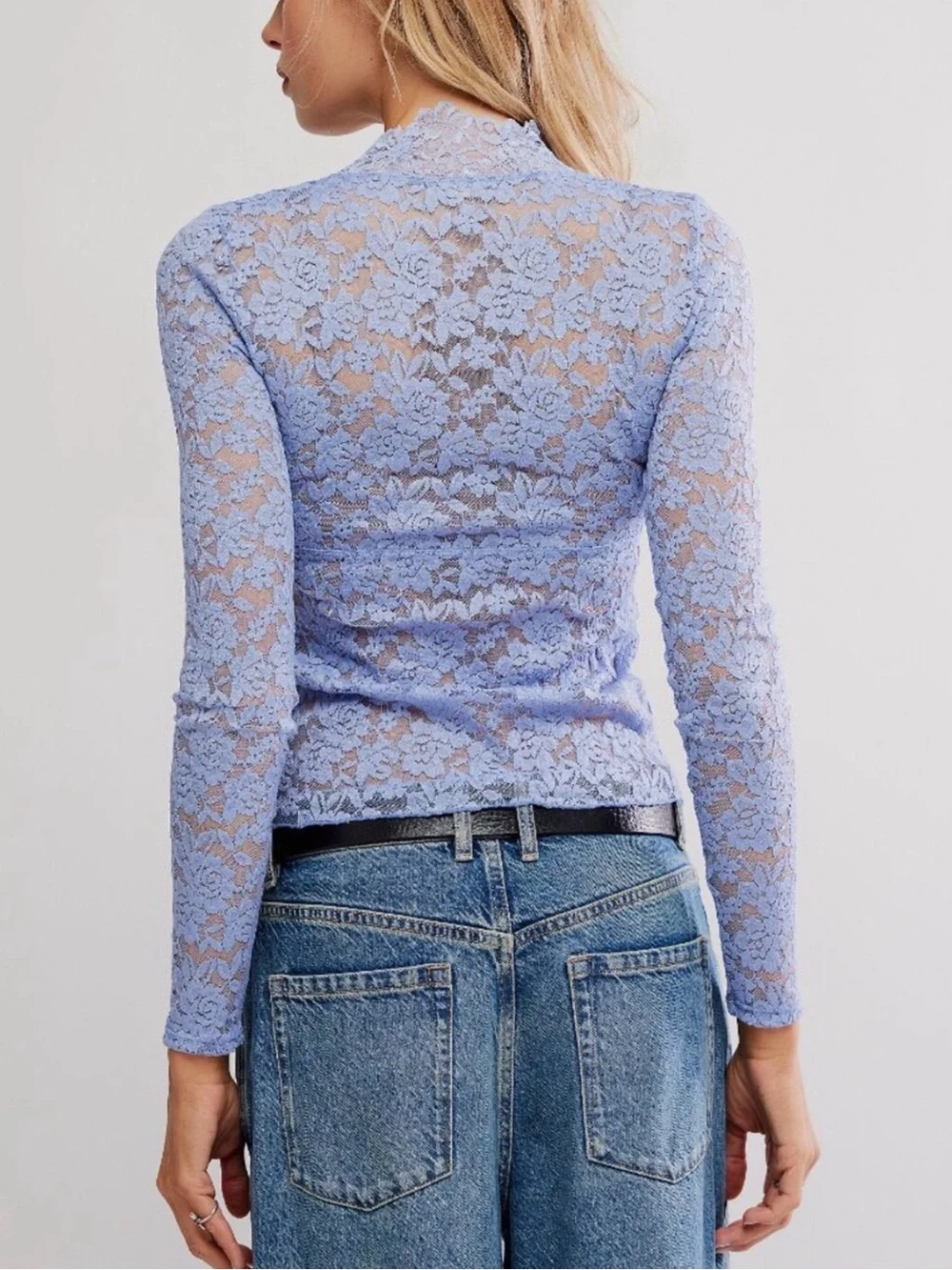 🦋Free People Lace Top